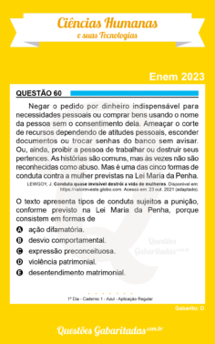 Ciências Humanas 60 – 2023