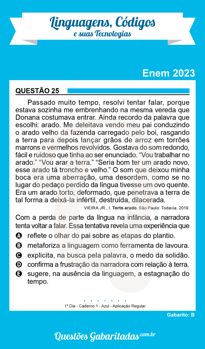 Linguagens Códigos 25 – 2023