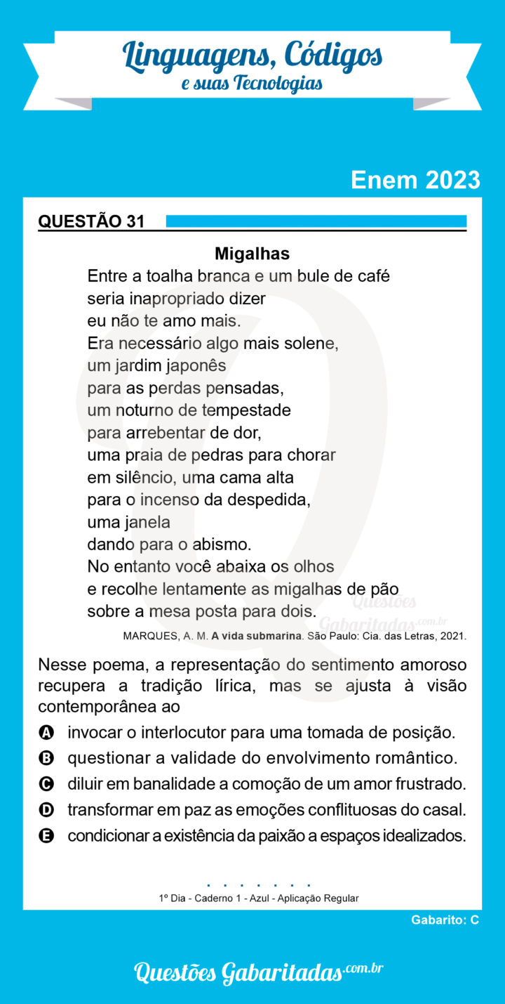 Linguagens Códigos 31 – 2023