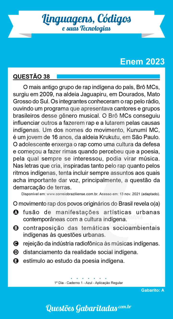 Linguagens Códigos 38 – 2023