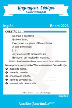 Linguagens Códigos 2 – 2023 – Inglês